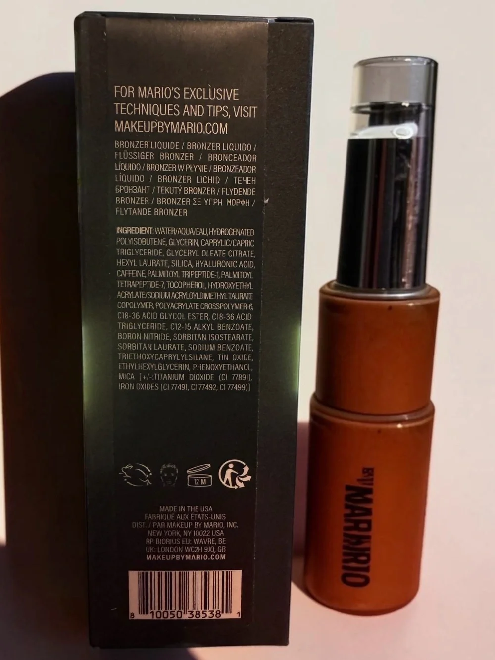 Makeup By Mario Liquid Bronzer & Shaping Serum - Bronze Brown